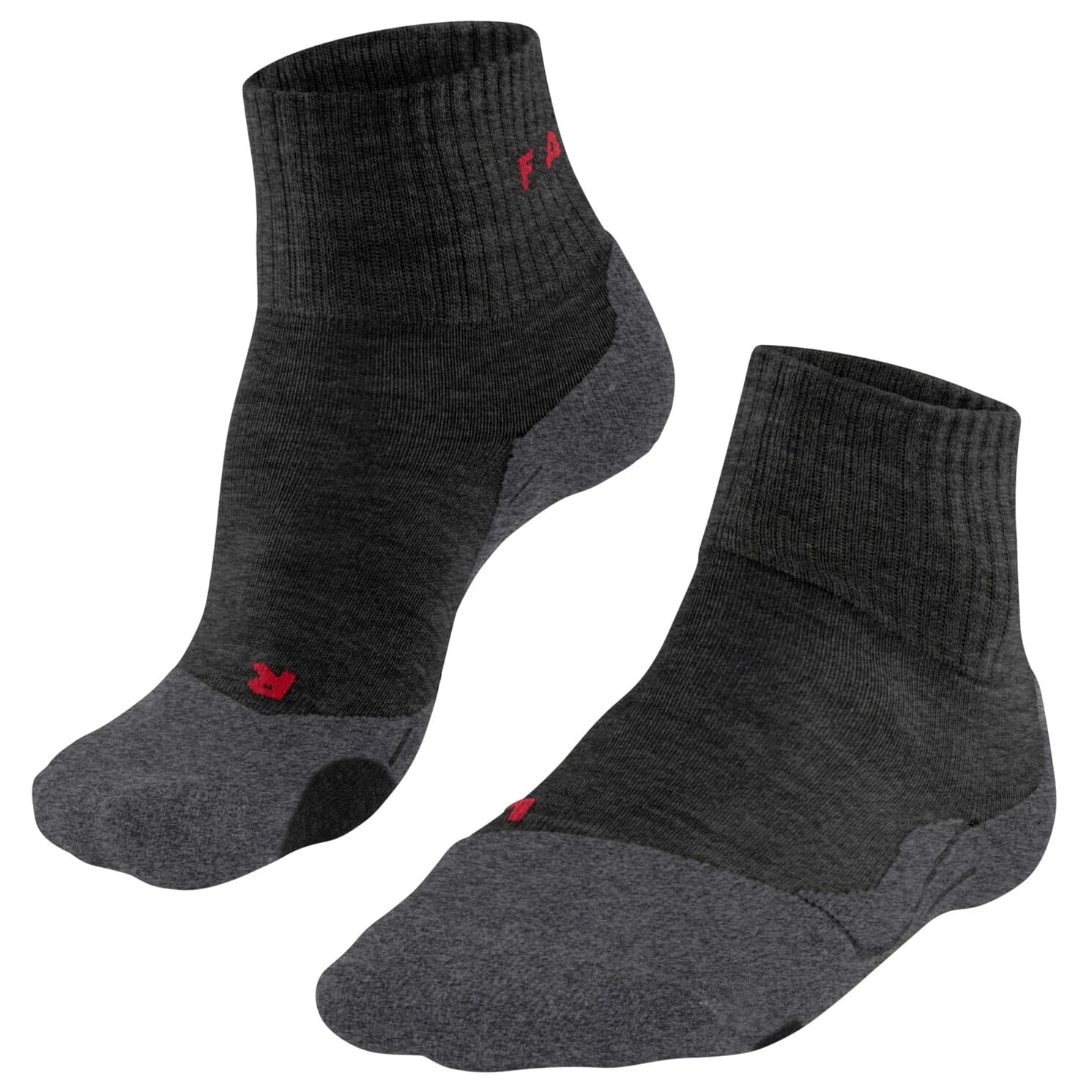 Мъжки туристически чорапи Falke TK2 Explore Short Walking socks - Asphalt Melange
