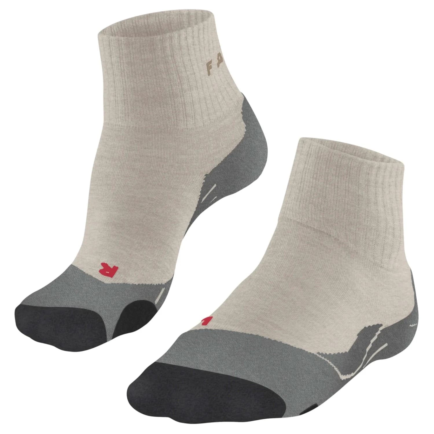 Мъжки туристически чорапи Falke TK2 Explore Short Walking socks - Natural