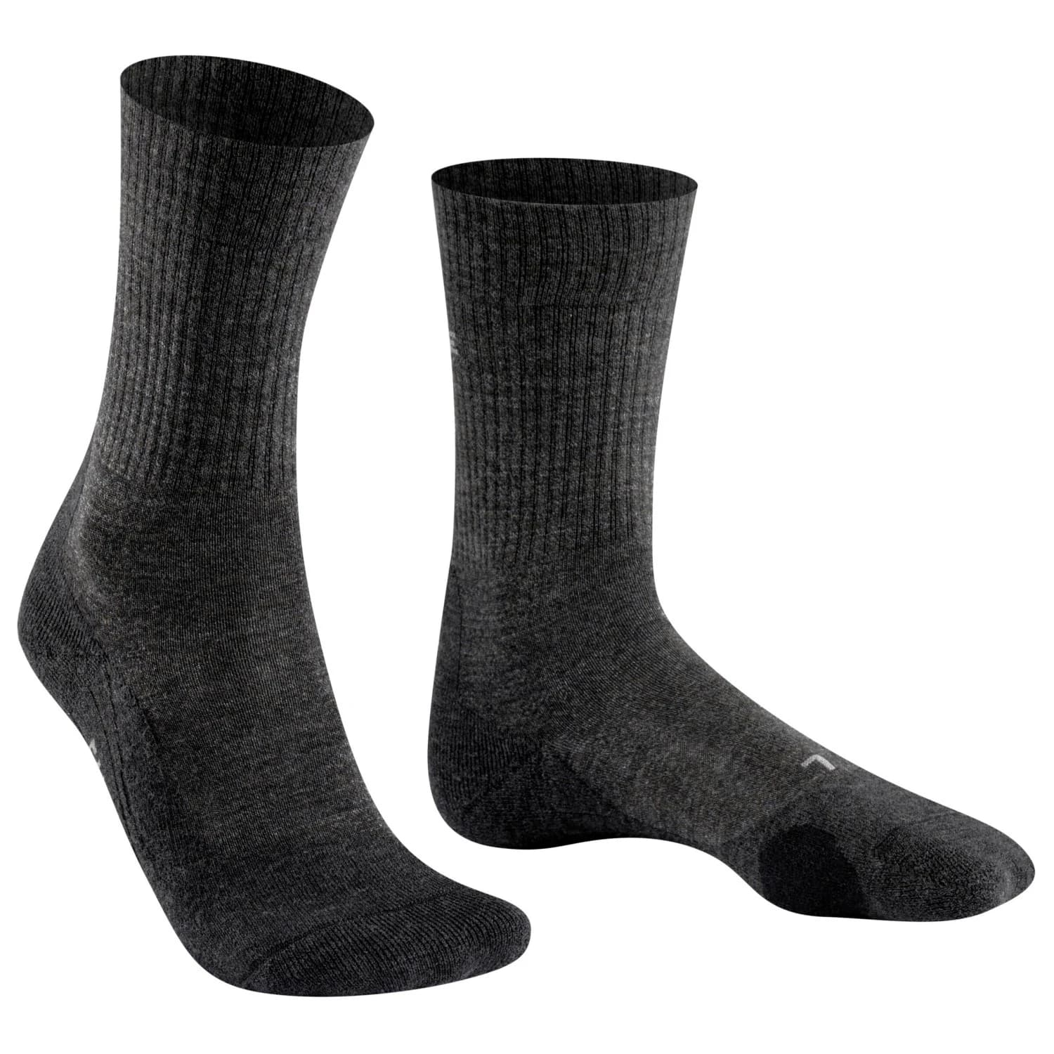 Дамски туристически чорапи Falke Women's TK2 Explore Short Walking socks - Grey