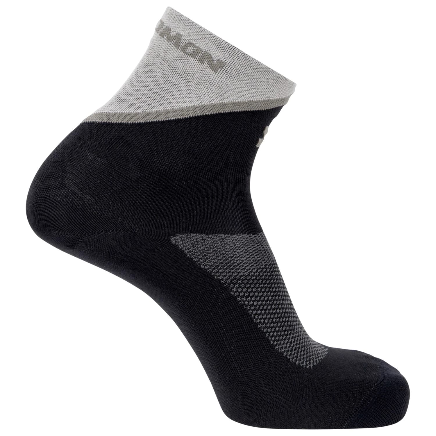 Чорапи за бягане Salomon Pulse Ankle Running socks - Black / Gull Gray / Silver Cloud