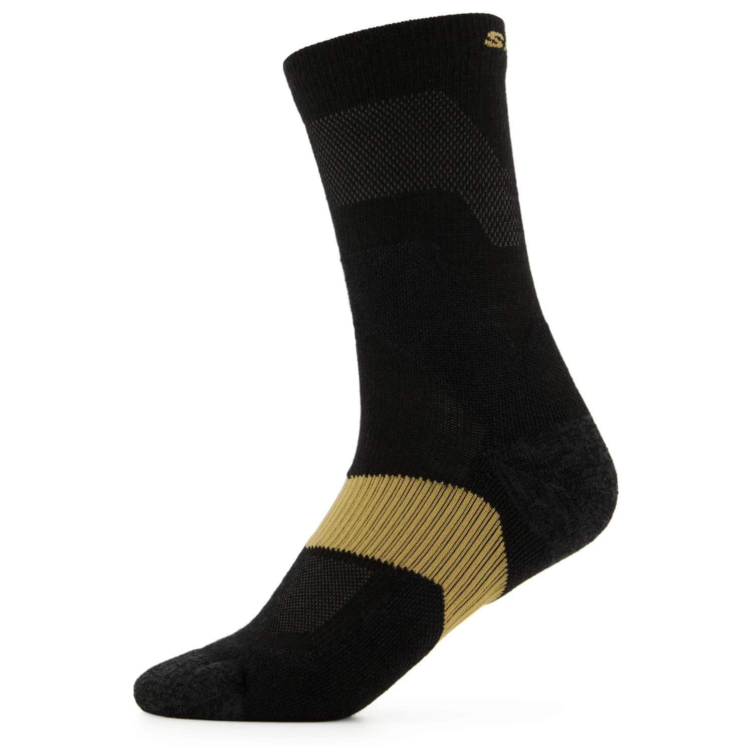 Туристически чорапи Salomon X Ultra Crew Walking socks - Black / Kelp