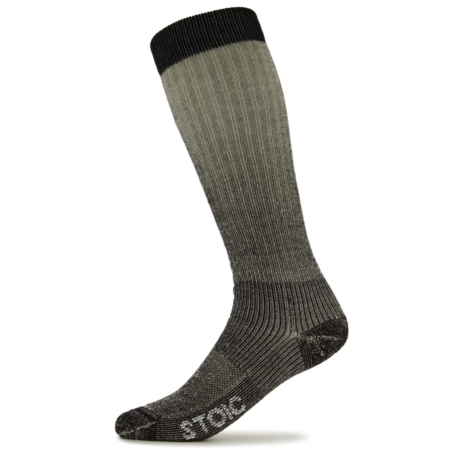 Туристически чорапи Stoic Merino Wool Cushion Heavy Long Socks Walking socks - Black