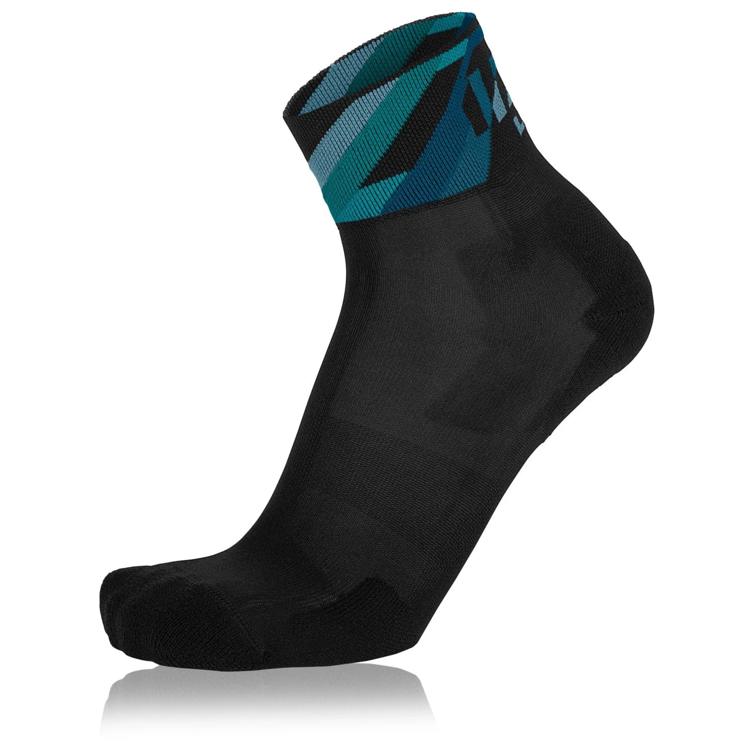 Чорапи за бягане Lowa ATR Running socks - Black / Blue Green