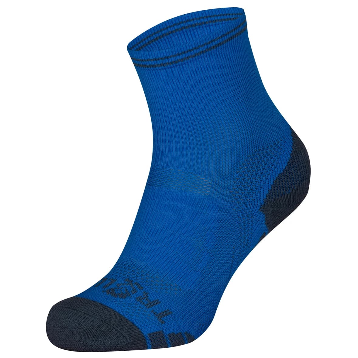 Детски туристически чорапи Trollkids Kid's Trekking Mid Cut Socks III 2-Pack Walking socks - Cobalt Blue / Dark Navy