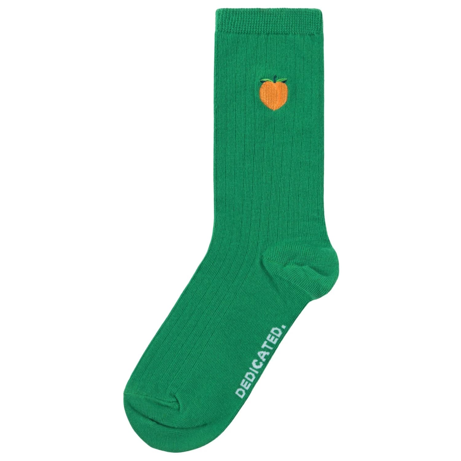 Спортни чорапи DEDICATED Rib Socks Knivsta Peach Sports socks - Jelly Green