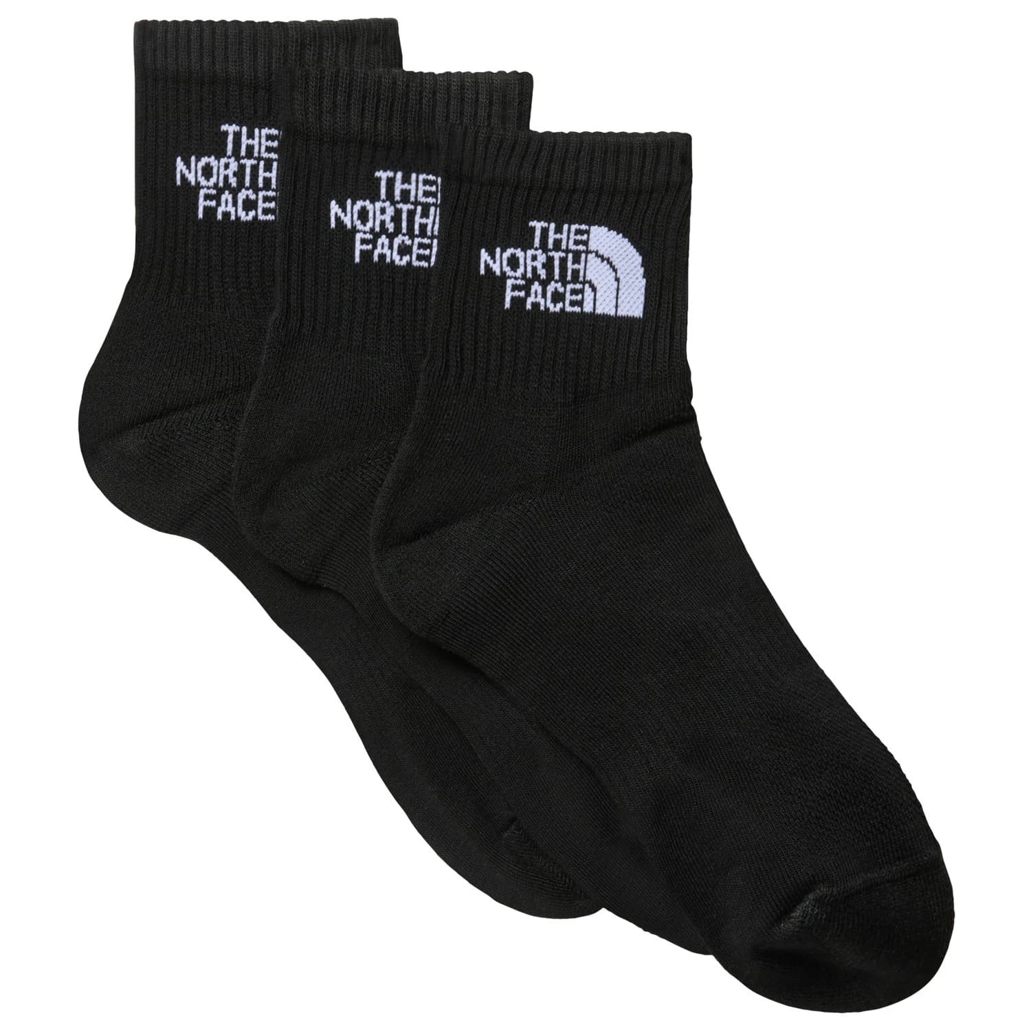 Спортни чорапи The North Face Multi Sport Cush Quarter Socks 3-Pack Sports socks - TNF Black