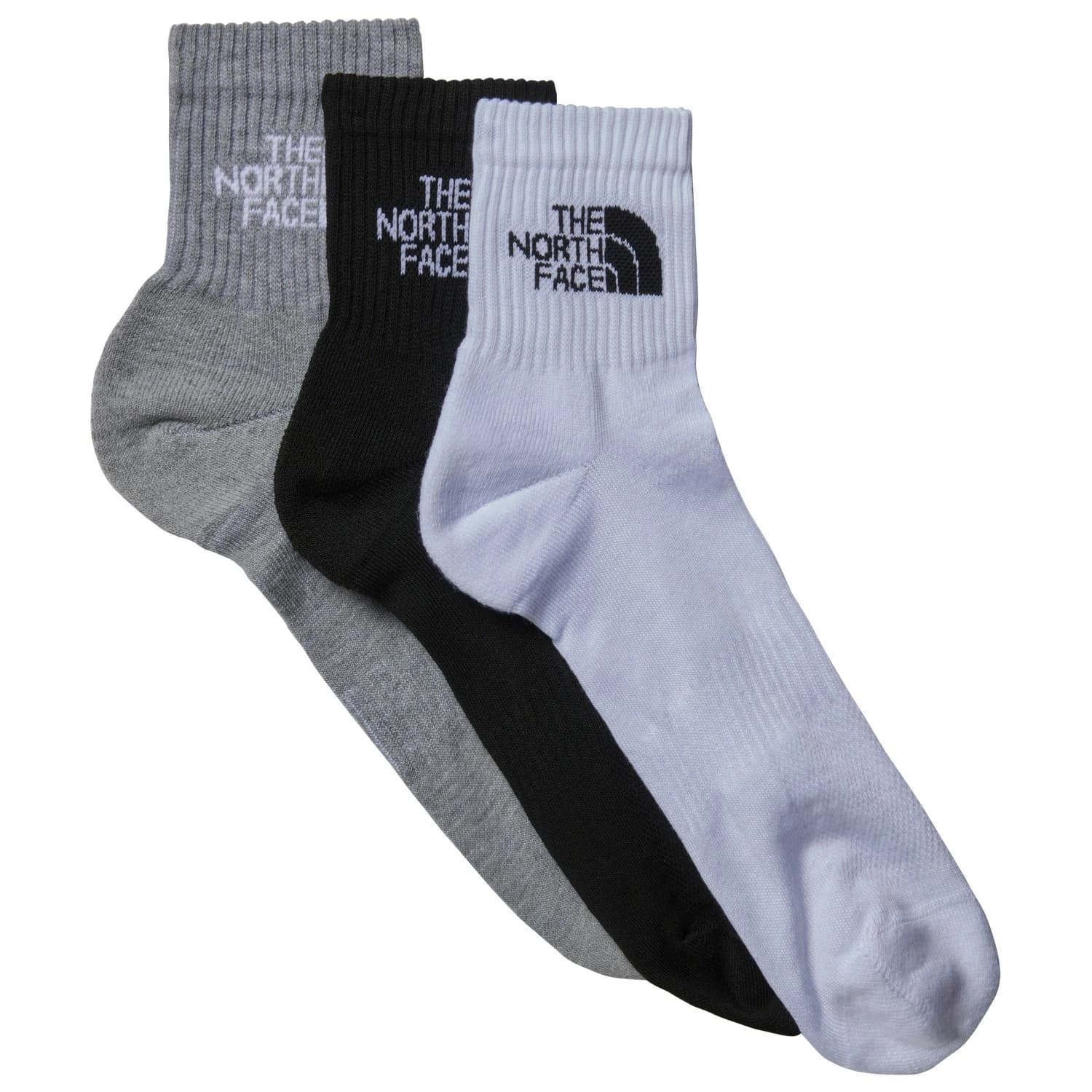 Спортни чорапи The North Face Multi Sport Cush Quarter Socks 3-Pack Sports socks - Black Assorted