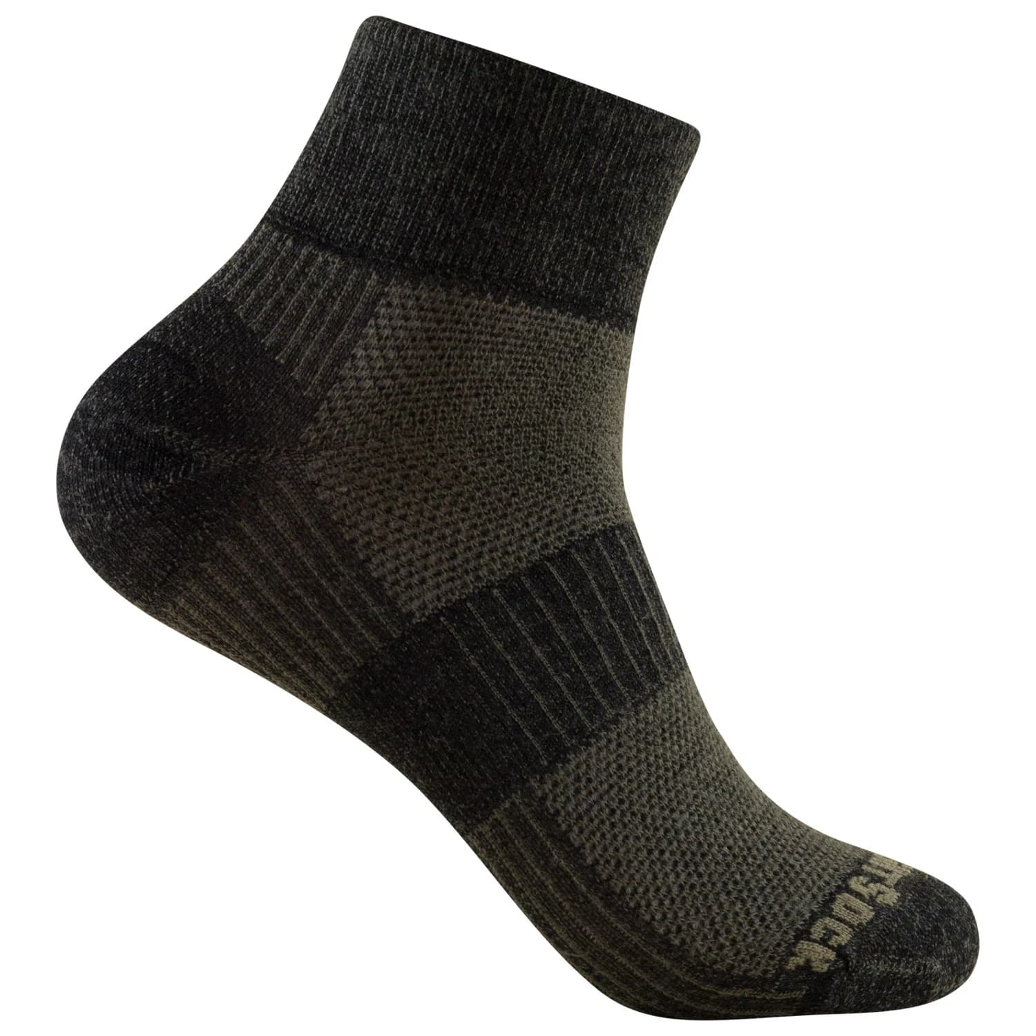 Спортни чорапи Wrightsock Coolmesh II Merino Quarter Sports socks - Timber