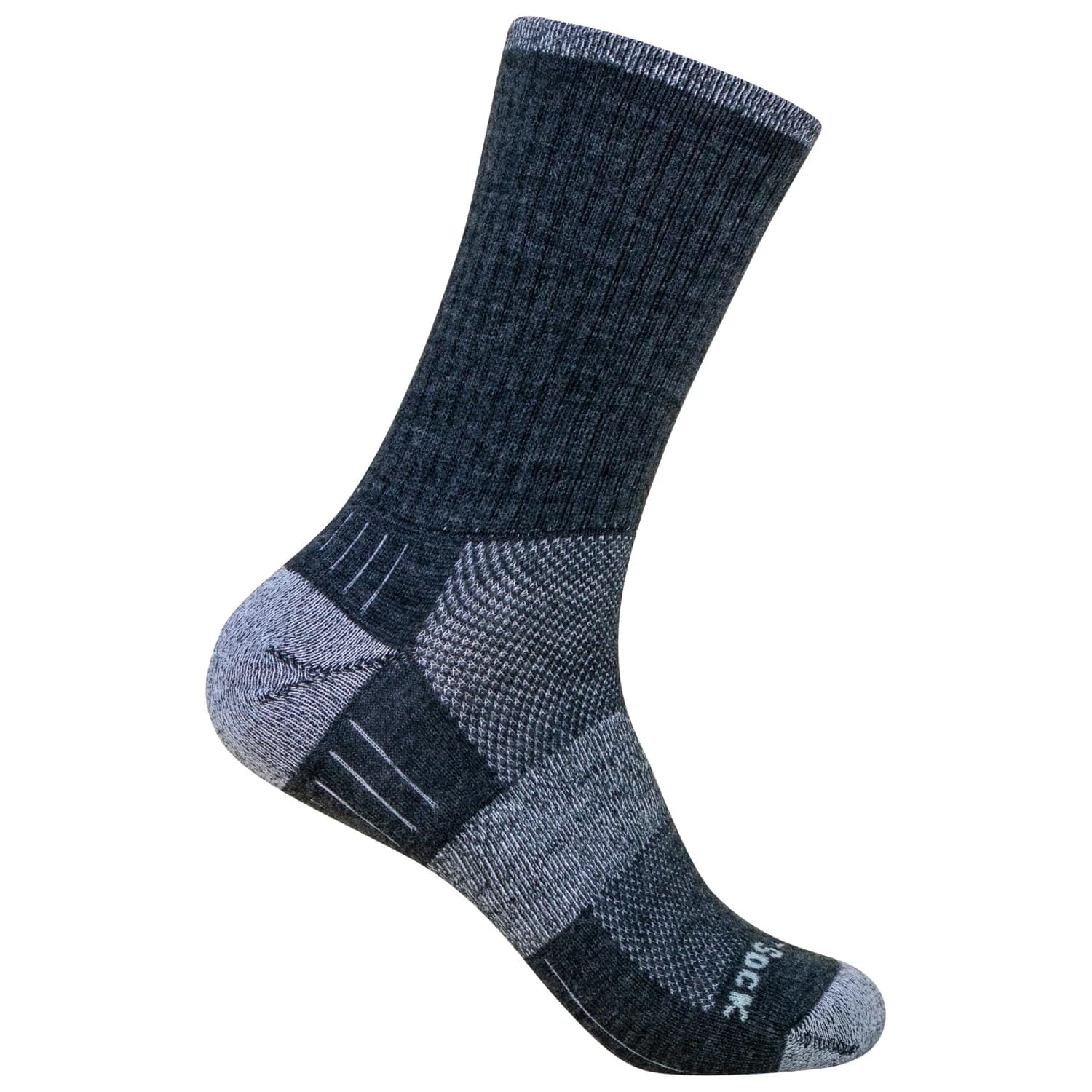 Туристически чорапи Wrightsock Escape Merino Crew Sports socks - Grey Smoke