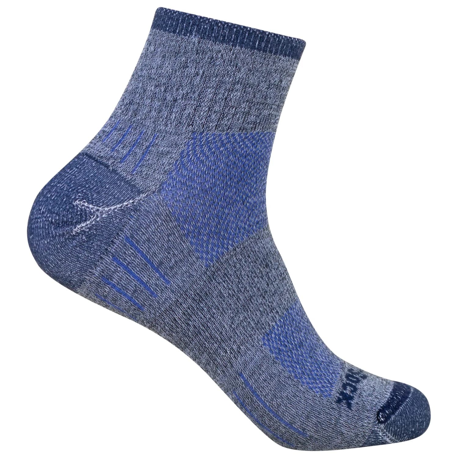 Спортни чорапи Wrightsock Escape Quarter Sports socks - Ash Twist Blue