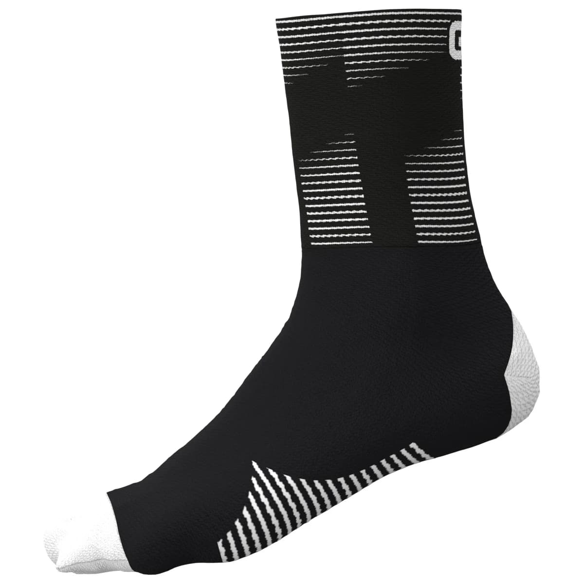 Чорапи за колоездене Alé Sprint Q-Skin Socks Cycling socks - Black