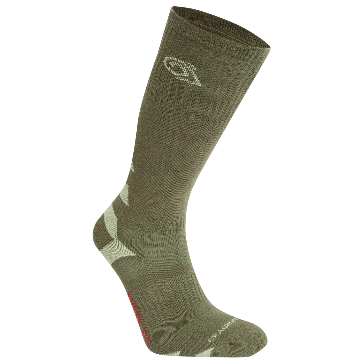 Туристически чорапи Craghoppers Nosilife Adventure Socks Walking socks - Wild Olive / Bud Green