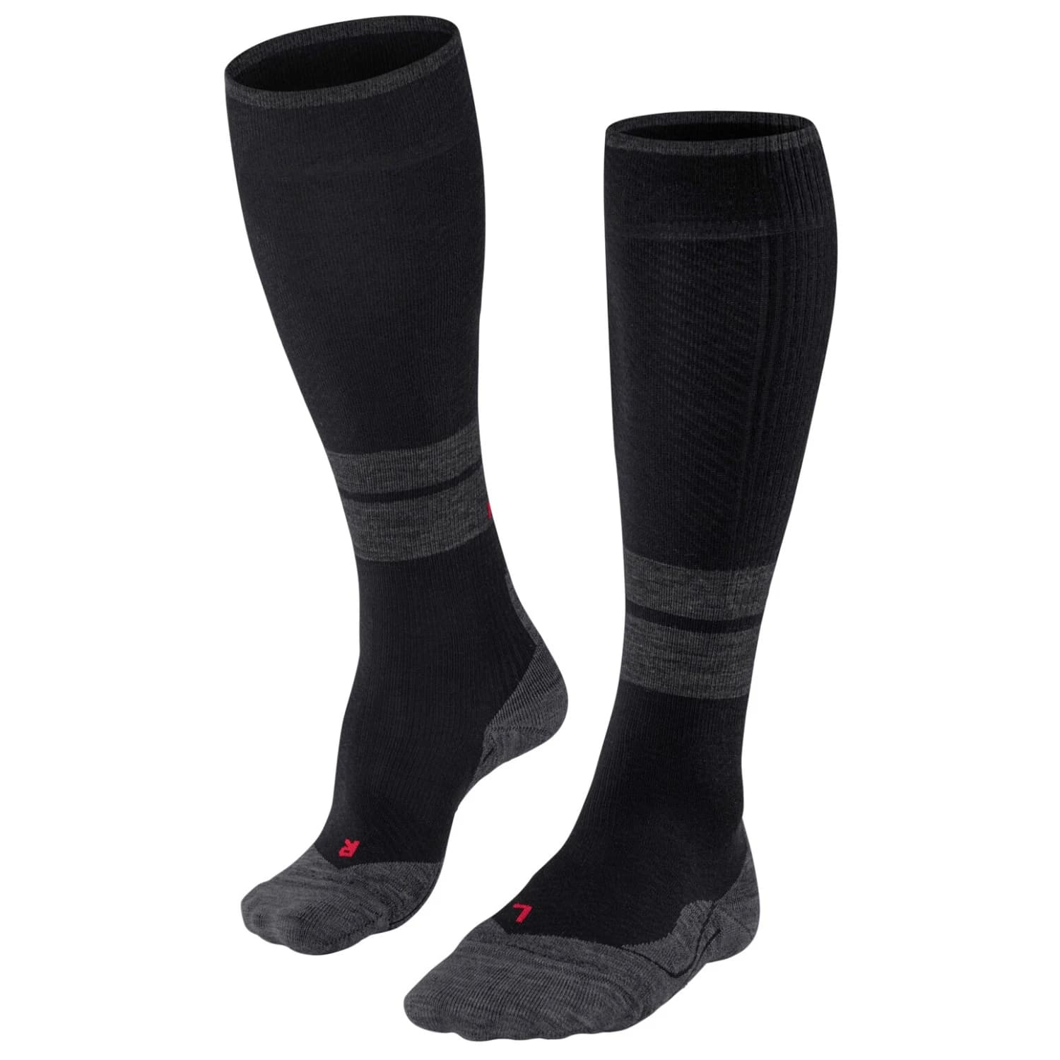 Мъжки туристически чорапи Falke TK Compression Walking socks - Black
