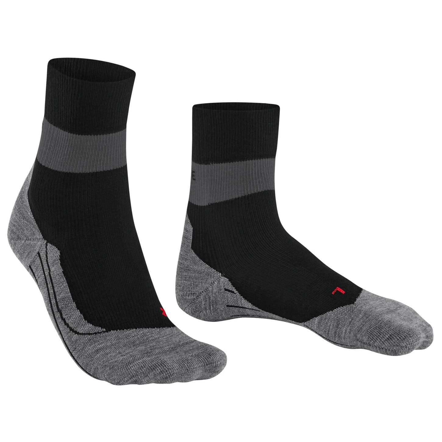 Дамски чорапи за бягане Falke Women's RU Compression Stabilizing Running socks - Black / Mix