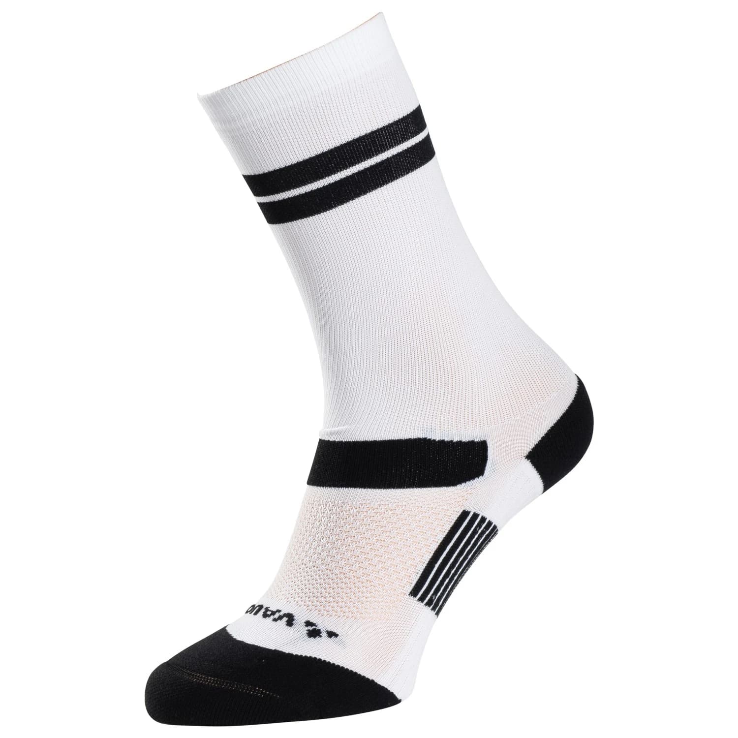 Чорапи за колоездене Vaude Bike Socks Mid II Cycling socks - White Uni