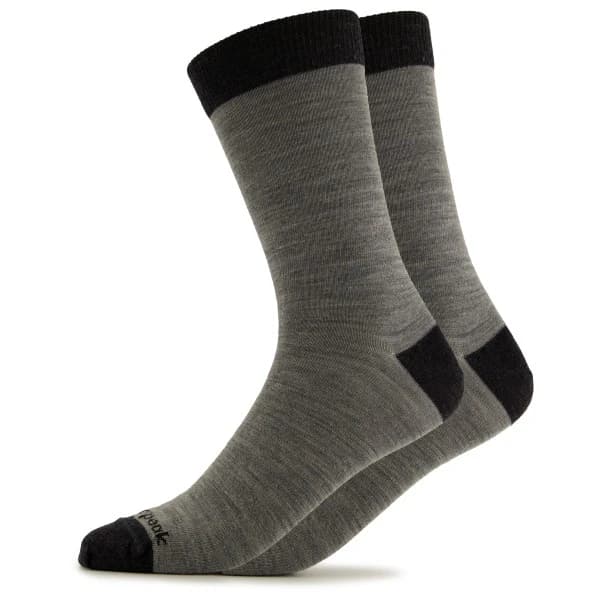 Спортни чорапи Heber Peak Merino SylvaHe. Crew 2 Pack Sports socks - Grey / Black