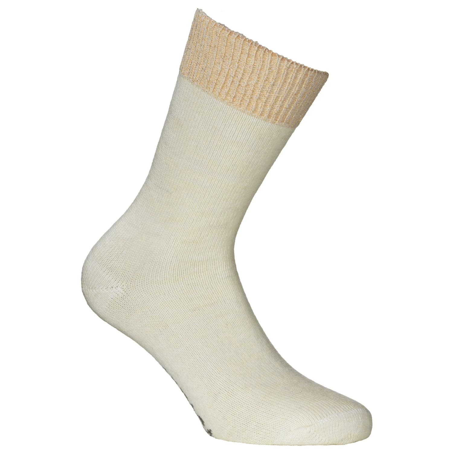 Дамски спортни чорапи Alpacasocks&Co Women's Alpaca Sparkle Crew 2-Pack Sports socks - Naturale / Sparkle