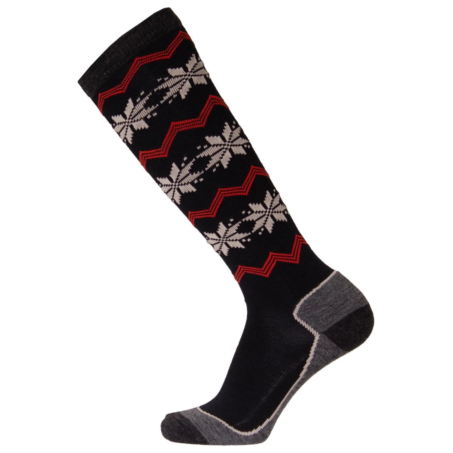 Ски чорапи UphillSport Kota Alpine Ski 4-Layer Fit M4 Merino Ski socks - Black / Grey