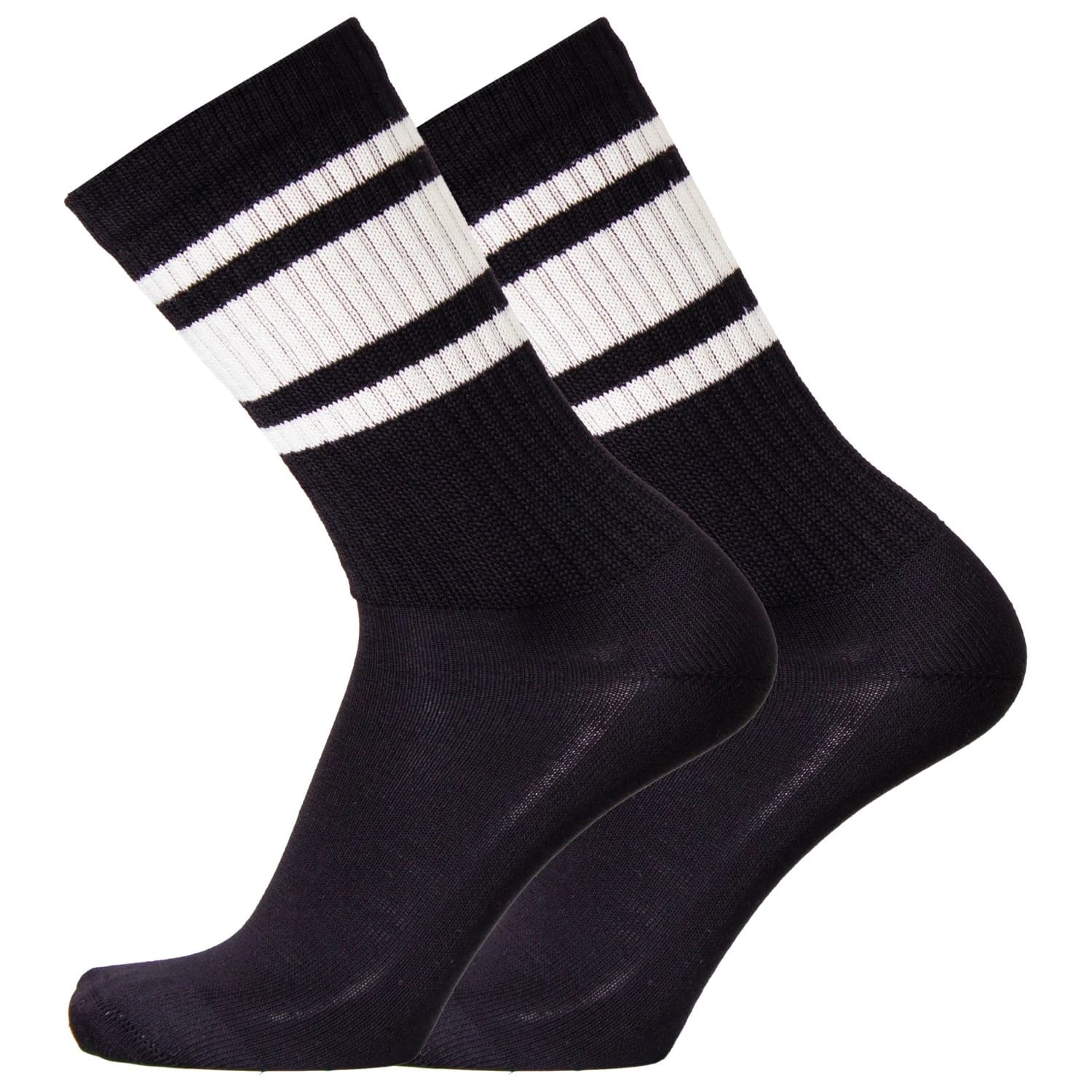 Спортни чорапи UphillSport Lifestyle Merino Sport Bars M3 Sports socks - Black White