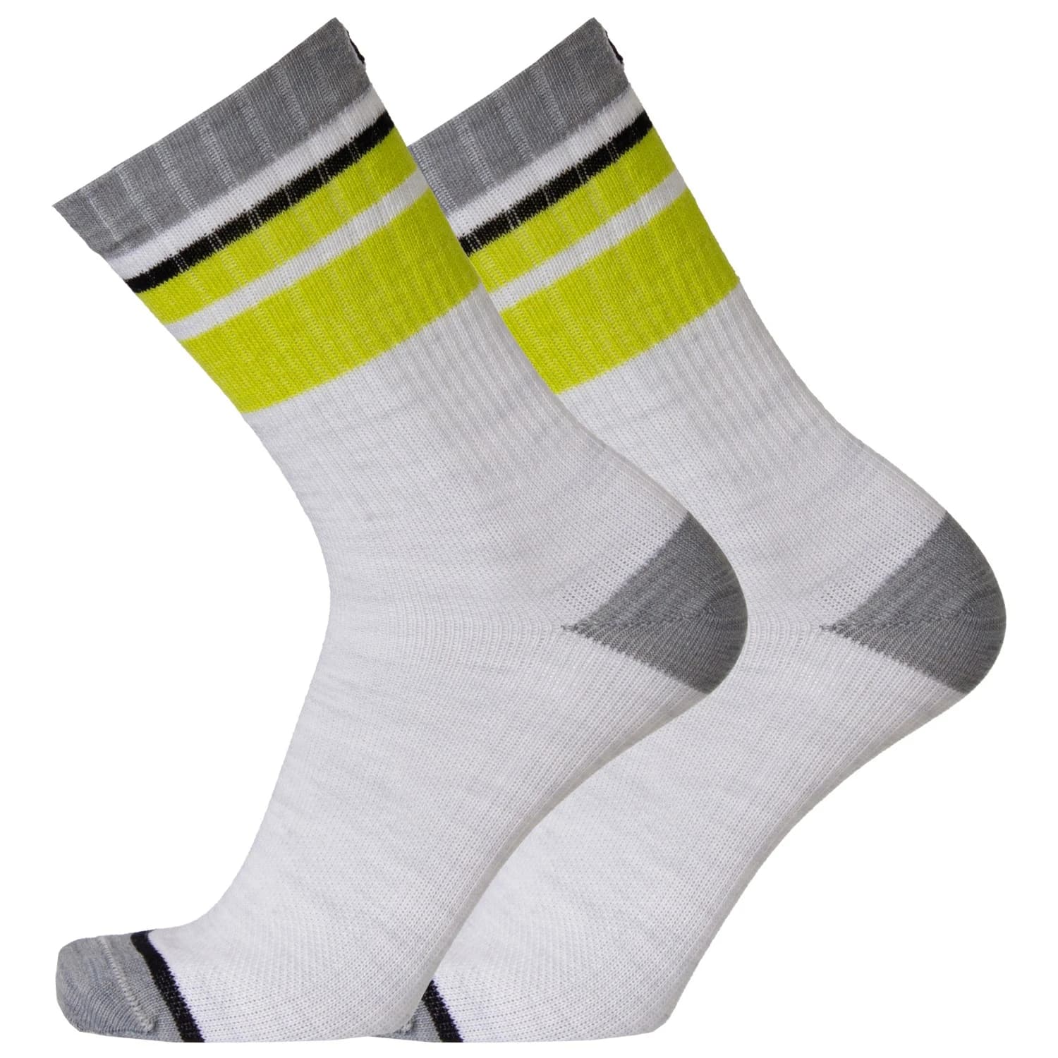 Чорапи за бягане UphillSport Merinofit Multisport Running socks - White Feather / Lime