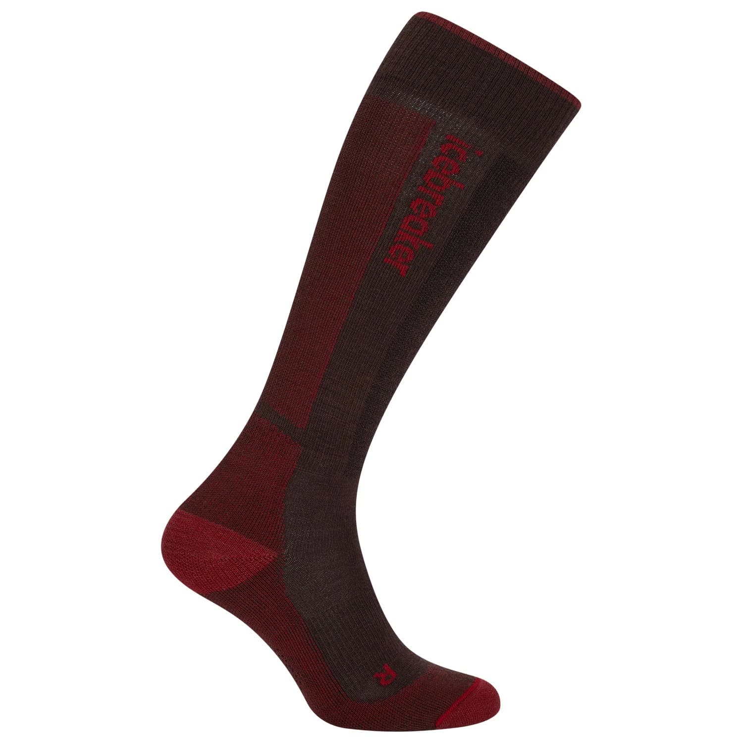Ски чорапи Icebreaker Merino Ski+ Light OTC Ski socks - Bittersweet / Port / Black