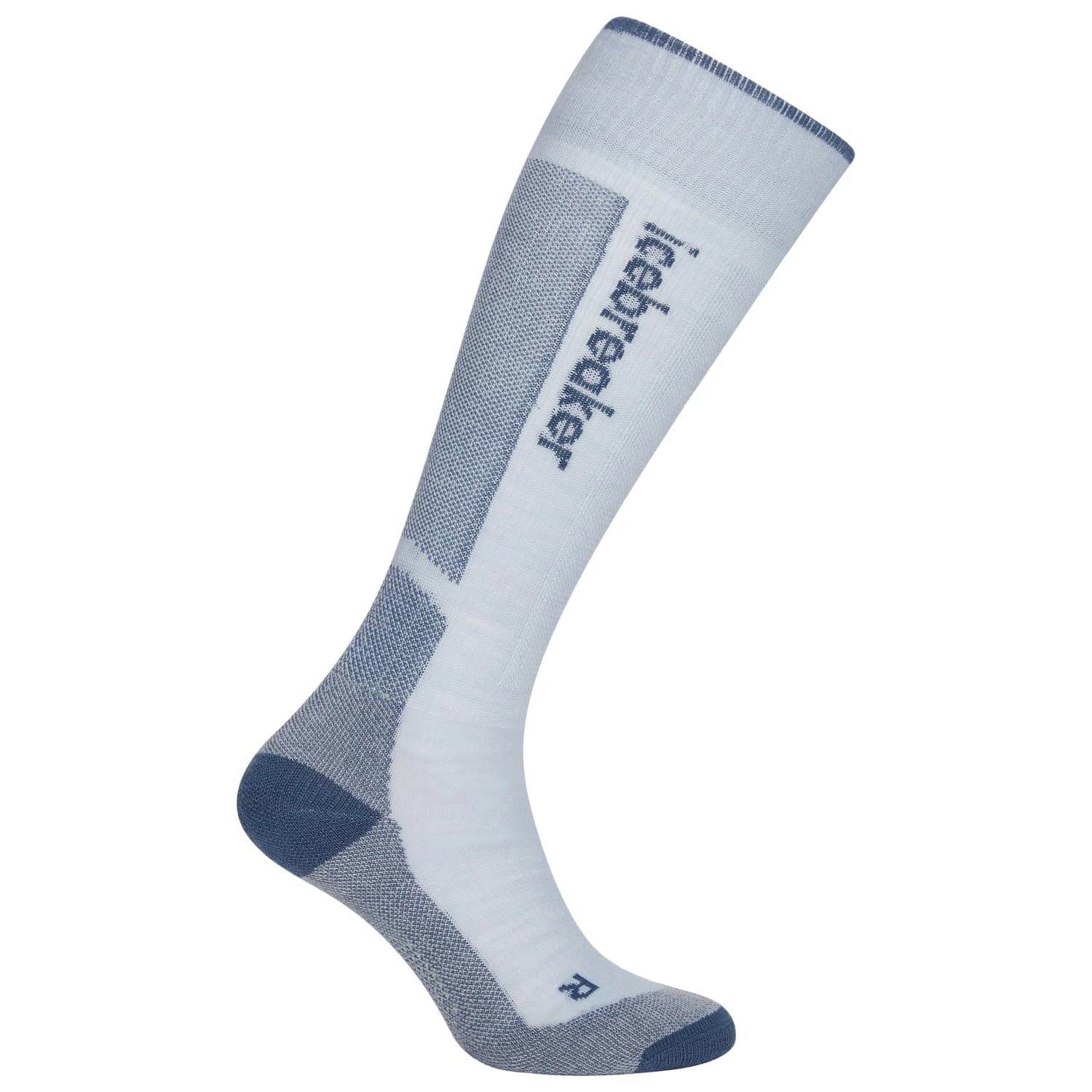 Дамски ски чорапи Icebreaker Women's Merino Ski+ Light OTC Ski socks - Zinc Blue / Dawn / Snow