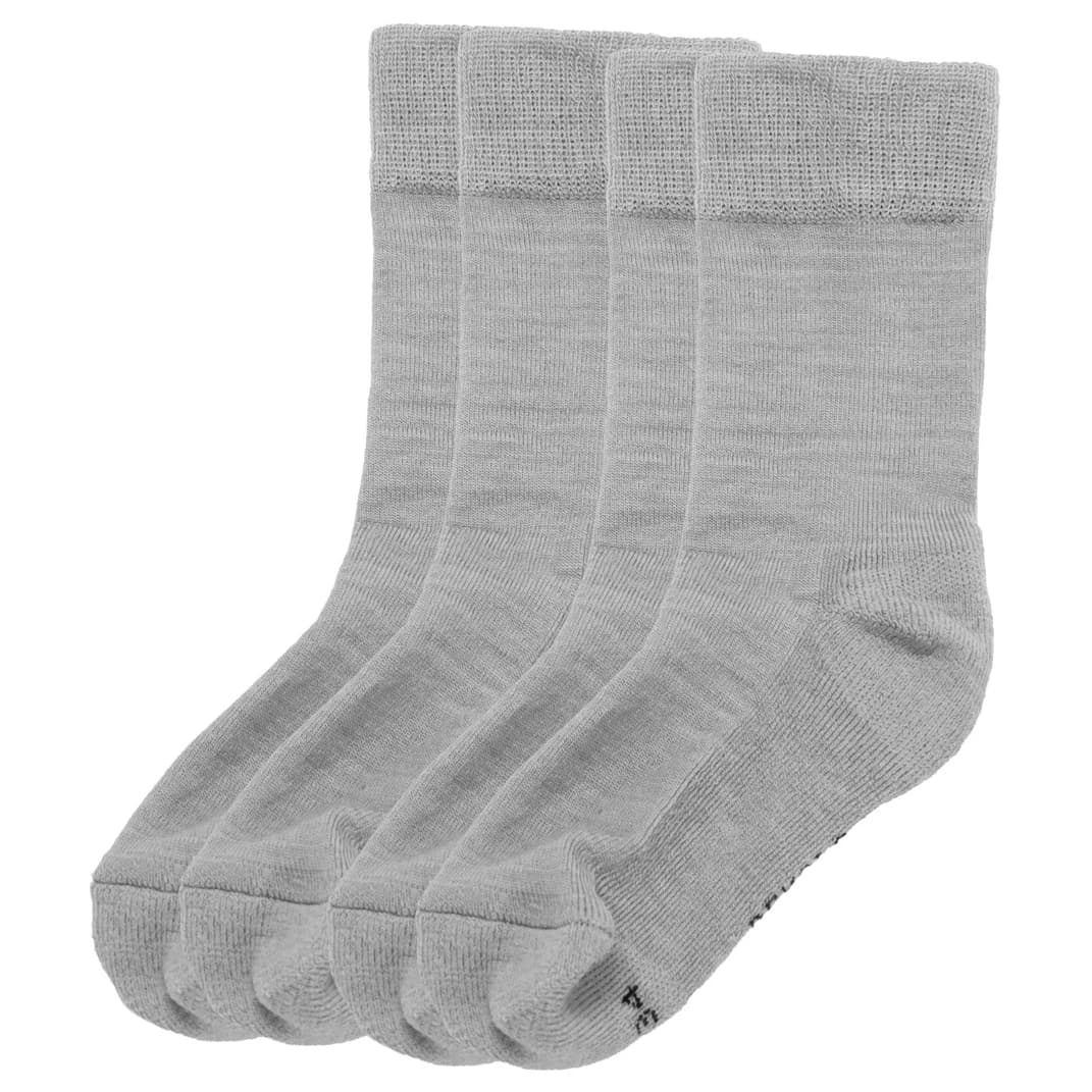 Детски спортни чорапи Devold Kid's Daily Merino Medium Sock 2-Pack Sports socks - Grey Melange