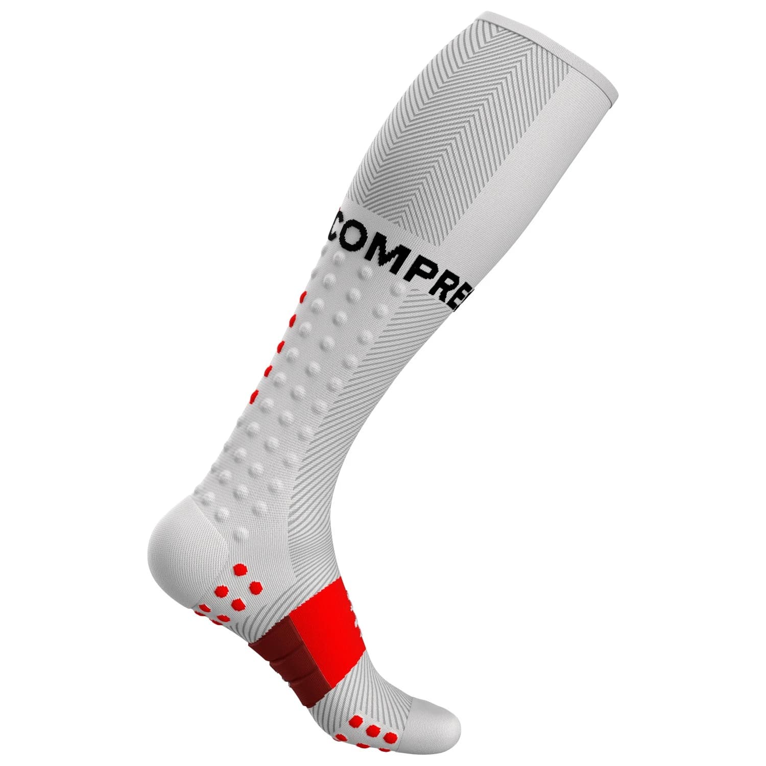 Компресионни чорапи Compressport Full Socks Run Compression socks - White