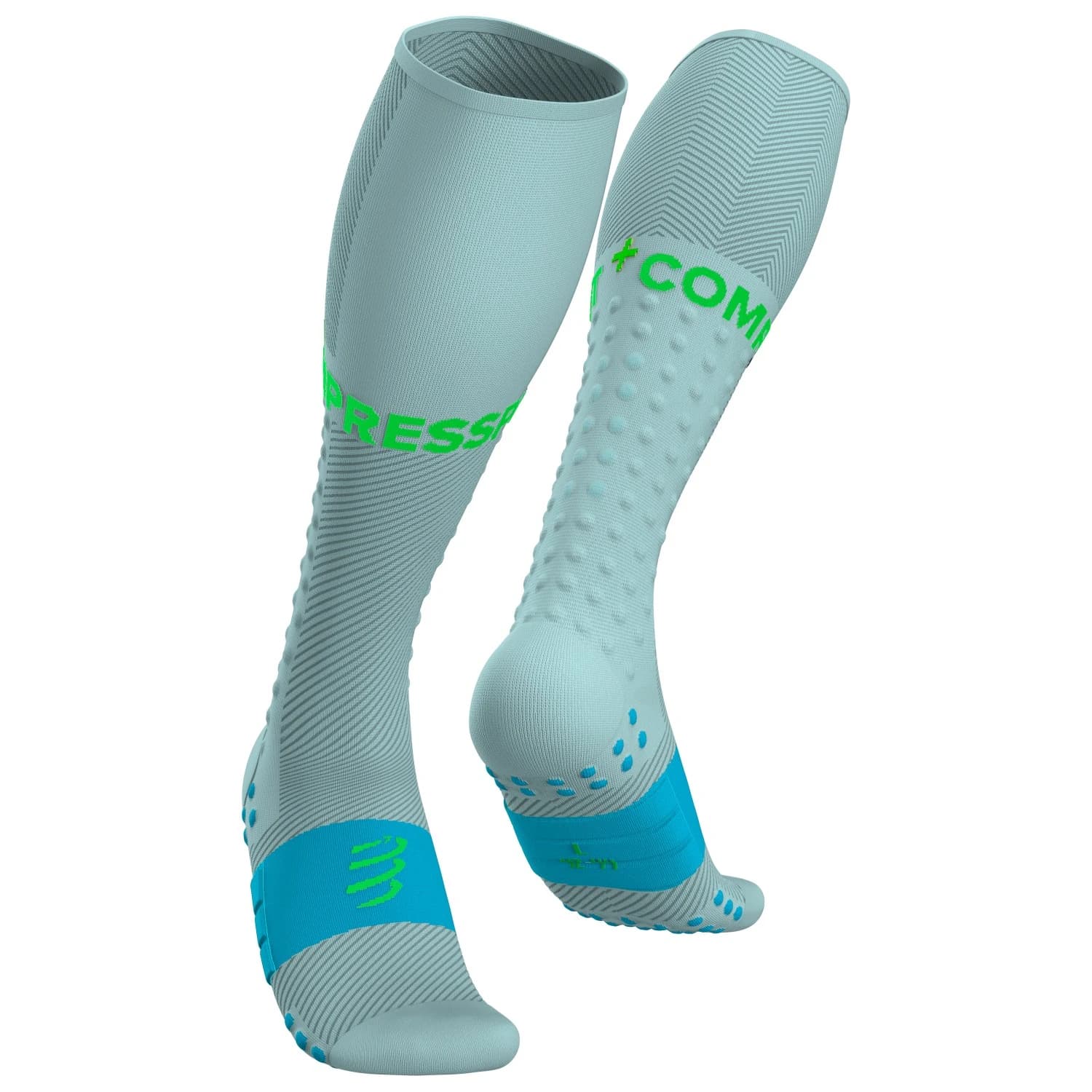 Компресионни чорапи Compressport Full Socks Run Compression socks - Ether / Norse Blue
