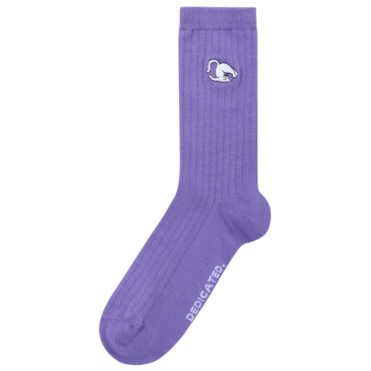Спортни чорапи DEDICATED Rib Socks Knivsta Plow Pose Sports socks - Paisley Purple