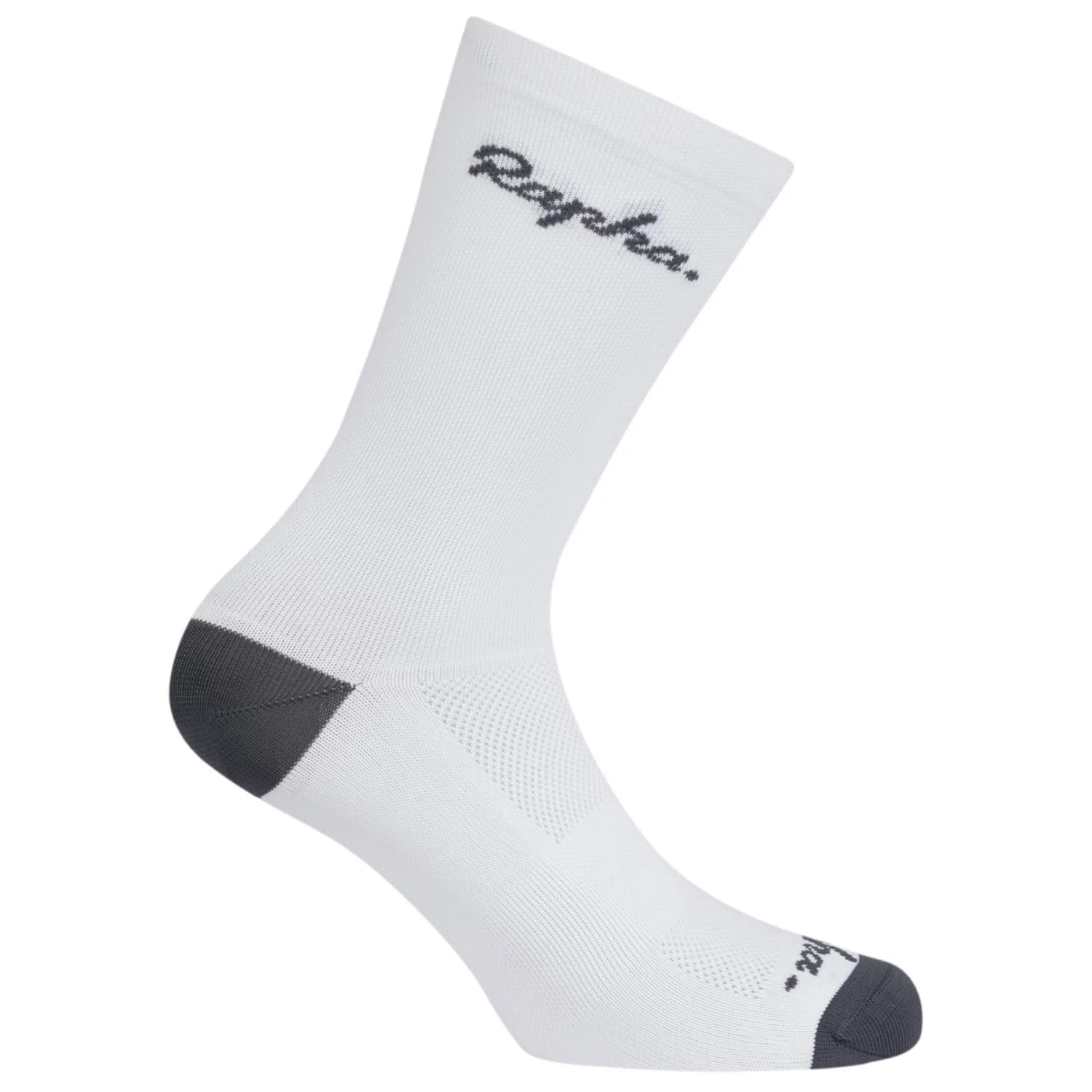 Чорапи за колоездене Rapha Logo Socks Cycling socks - White / Grey