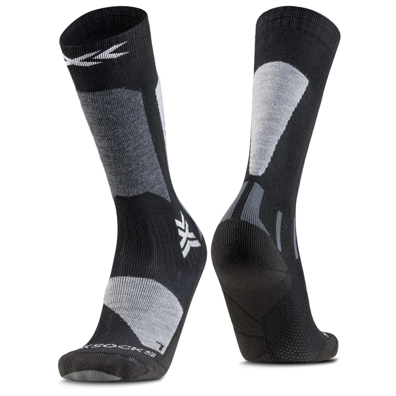 Детски ски чорапи X-Socks Kid's Ski Discover OTC Ski socks - X Black / Light Grey