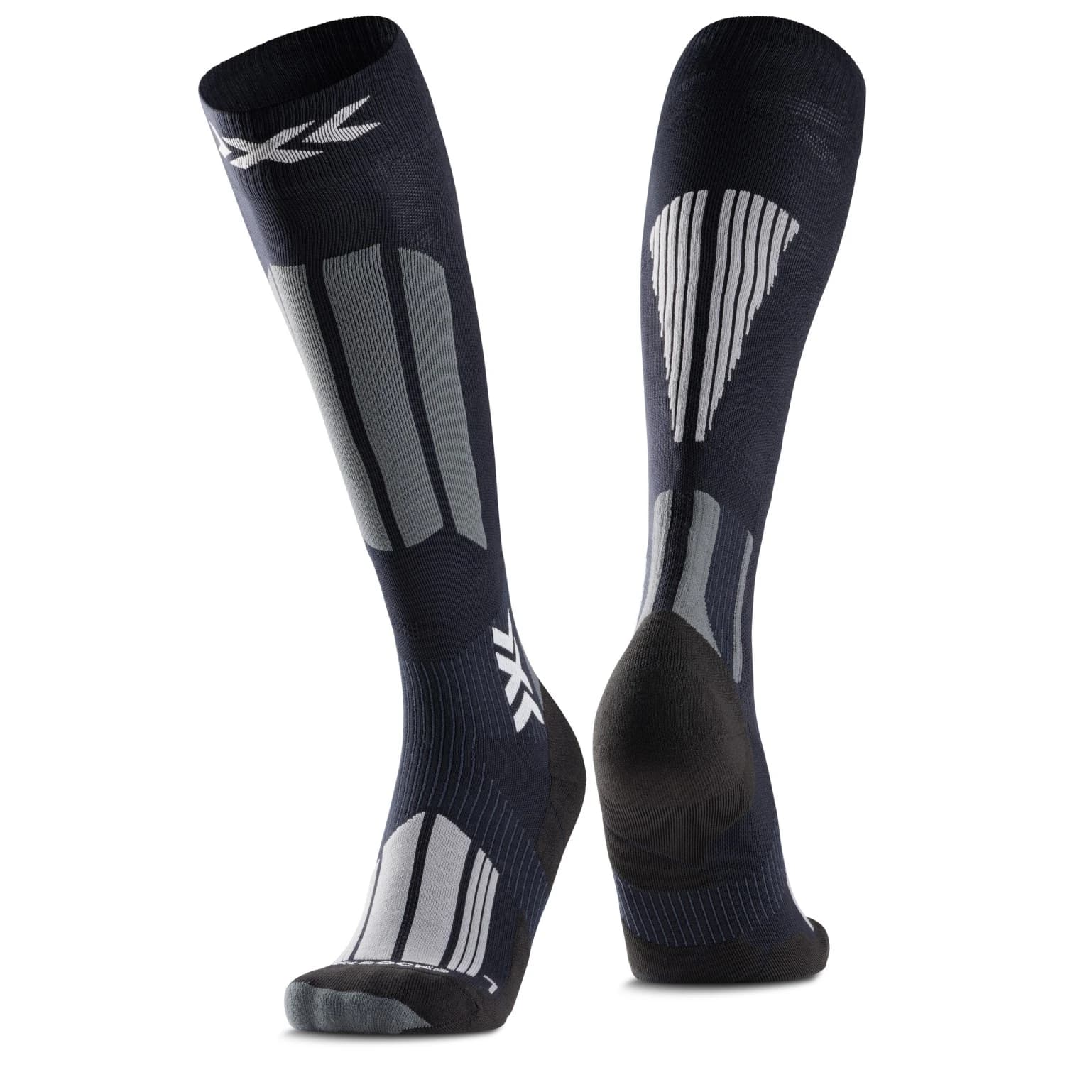 Ски чорапи X-Socks Ski Touring Expert OTC Ski socks - X Black / Light Grey