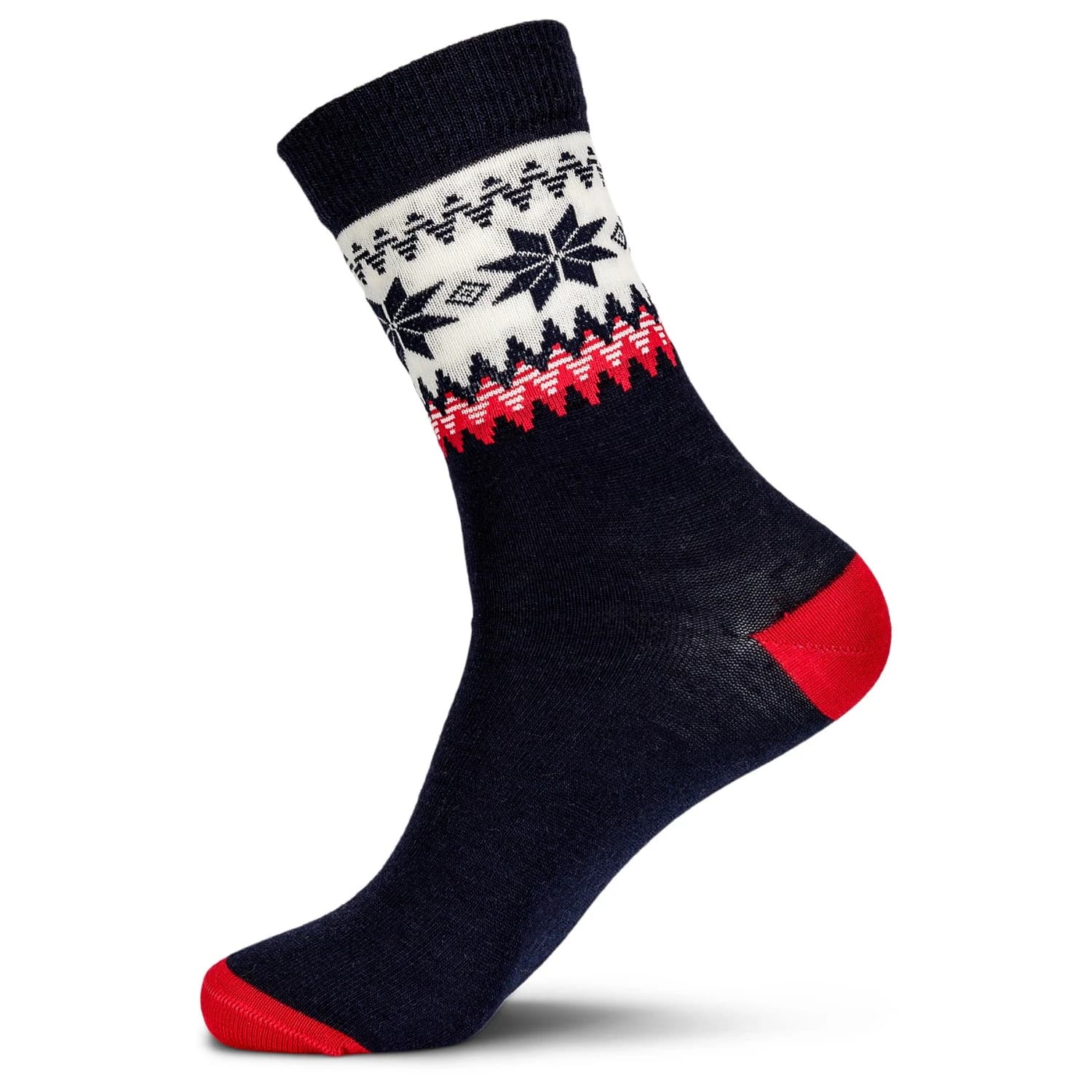 Мериносови чорапи Dale of Norway Myking Socks Merino socks - Navy / Red / Off White