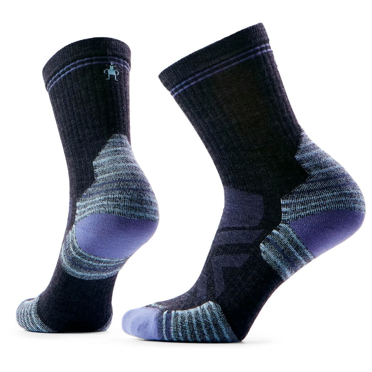 Дамски туристически чорапи Smartwool Women's Hike Targeted Cushion Mid Crew Socks Walking socks - Charcoal