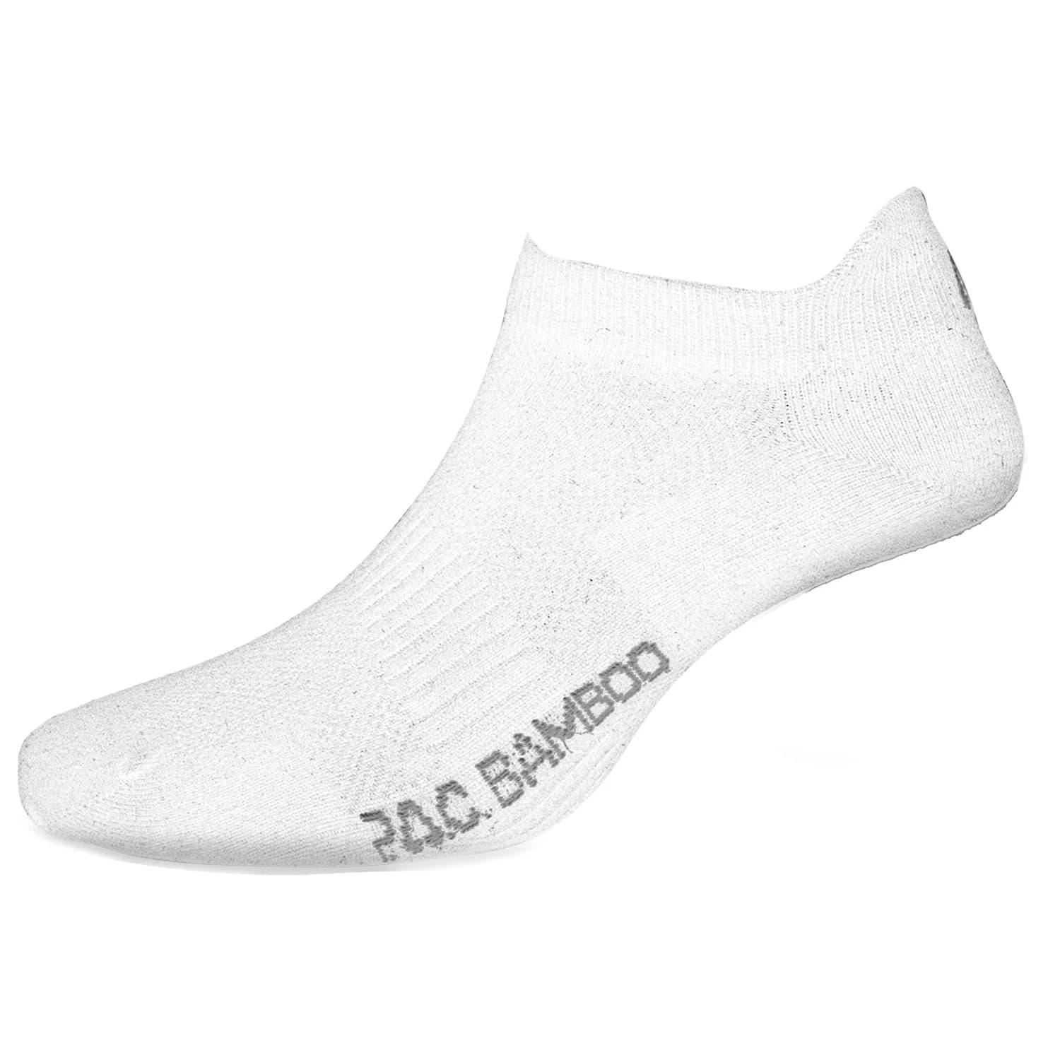 Спортни чорапи P.A.C. Bamboo Footie Sports socks - White