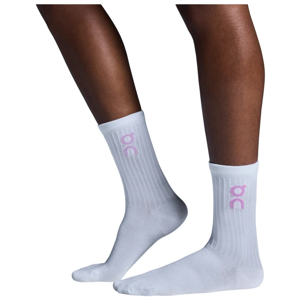 Спортни чорапи On Logo Sock High 3-Pack Sports socks - Mauve / Raspberry