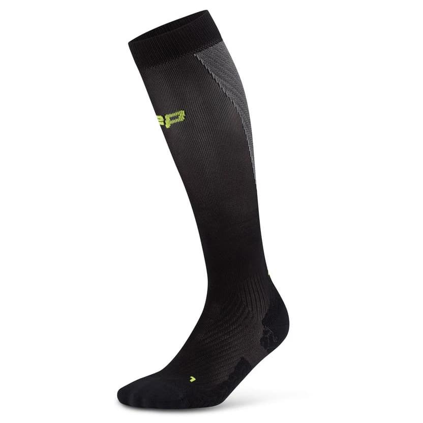 Мъжки компресионни чорапи CEP Run Ultralight Socks Tall 4.0 Compression socks - Black / Grey