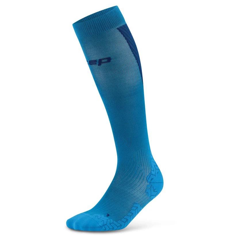 Мъжки компресионни чорапи CEP Run Ultralight Socks Tall 4.0 Compression socks - Blue / Dark Blue