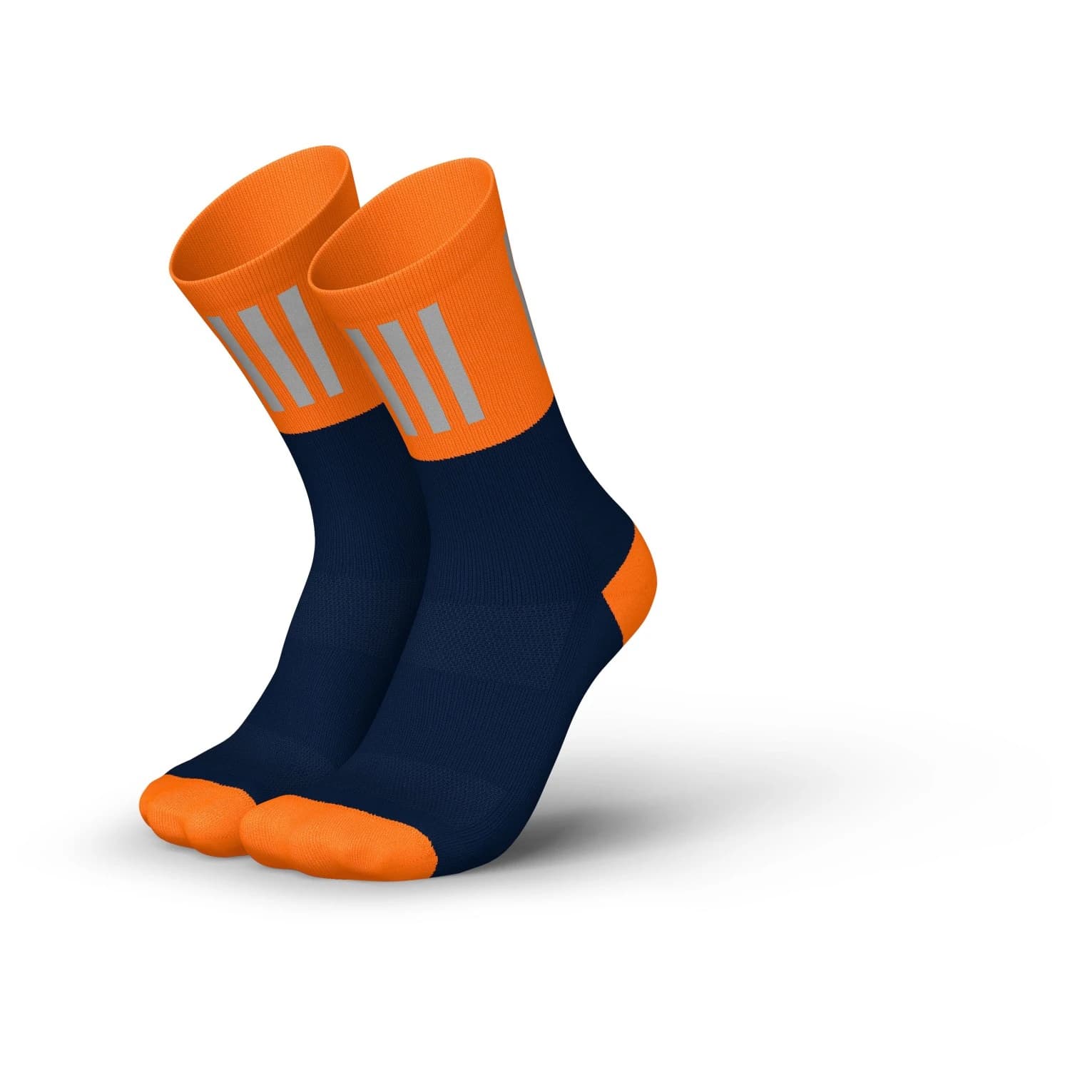 Чорапи за бягане INCYLENCE High-Viz V3 Running socks - Blue Orange