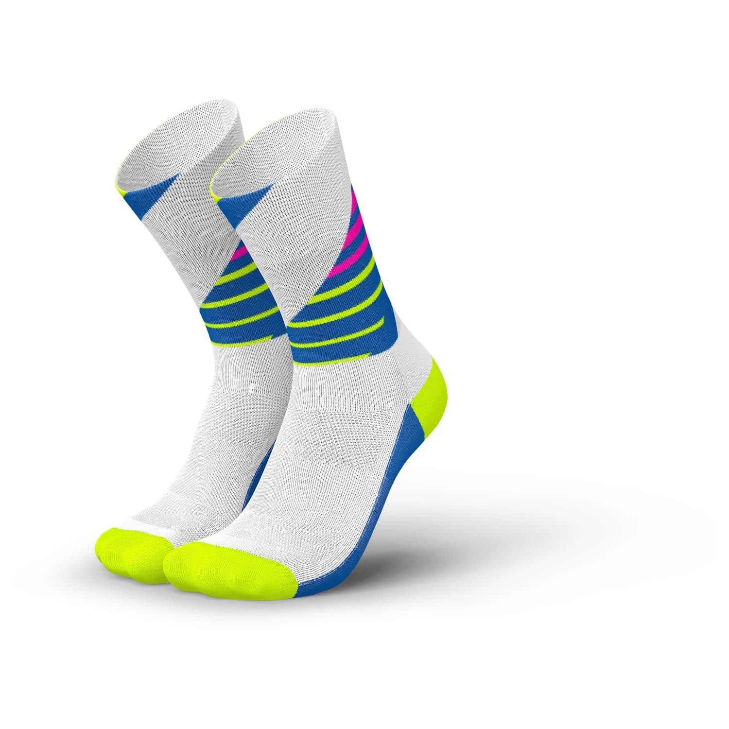 Чорапи за бягане INCYLENCE Running Ladders Running socks - White Canary