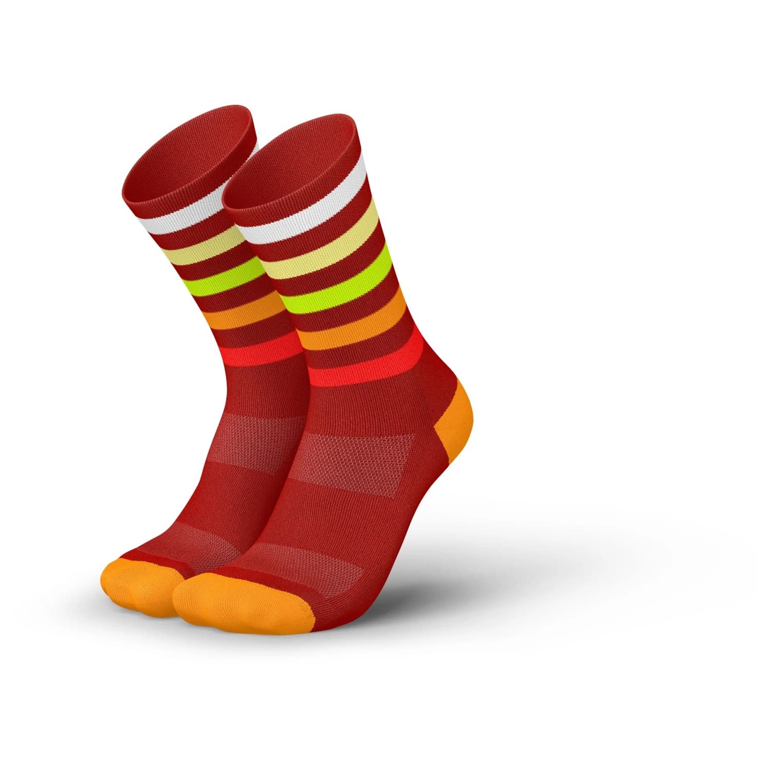 Чорапи за бягане INCYLENCE Running Levels Running socks - Sunset