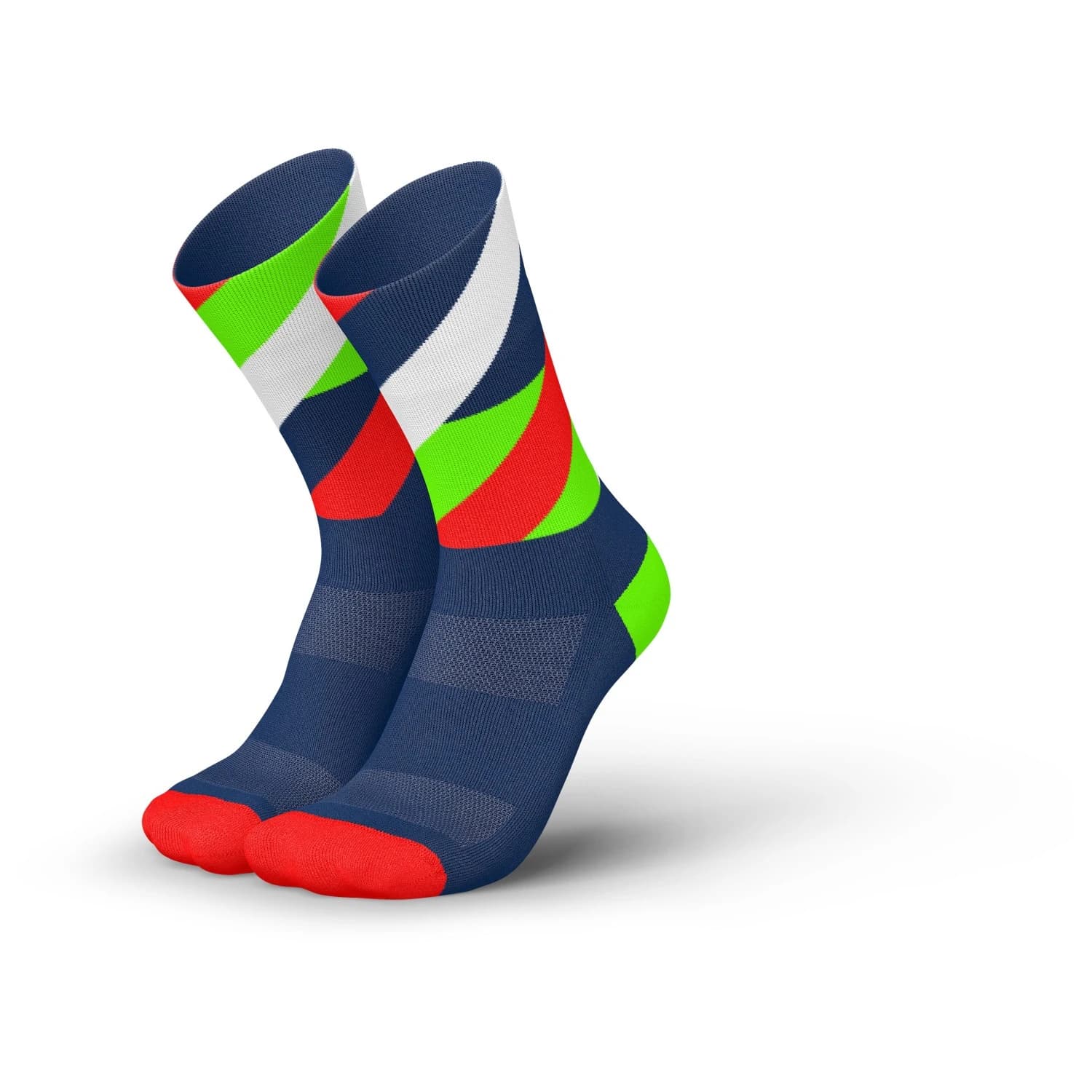 Чорапи за бягане INCYLENCE Running Loops Running socks - Navy Green Inferno