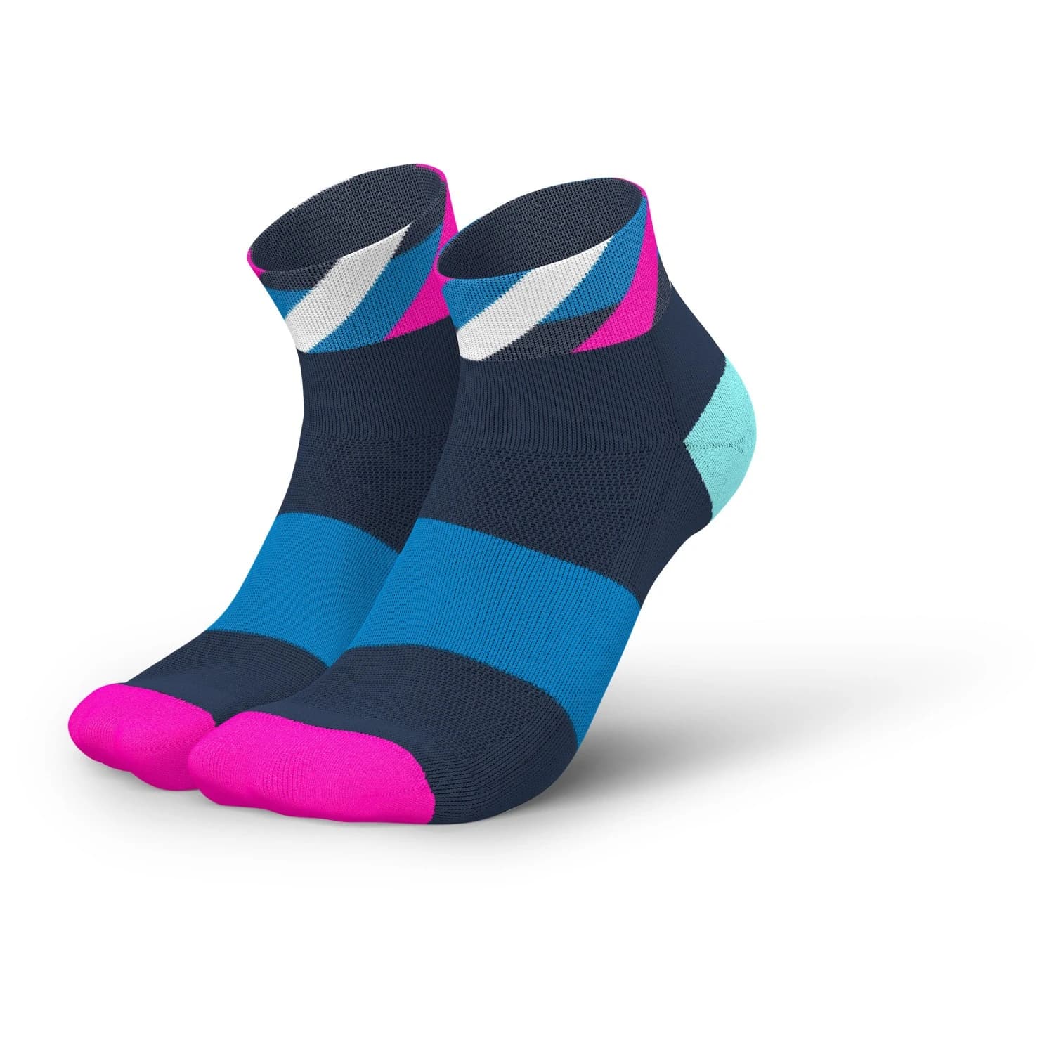 Чорапи за бягане INCYLENCE Running Loops Short Running socks - Zucchero Pink