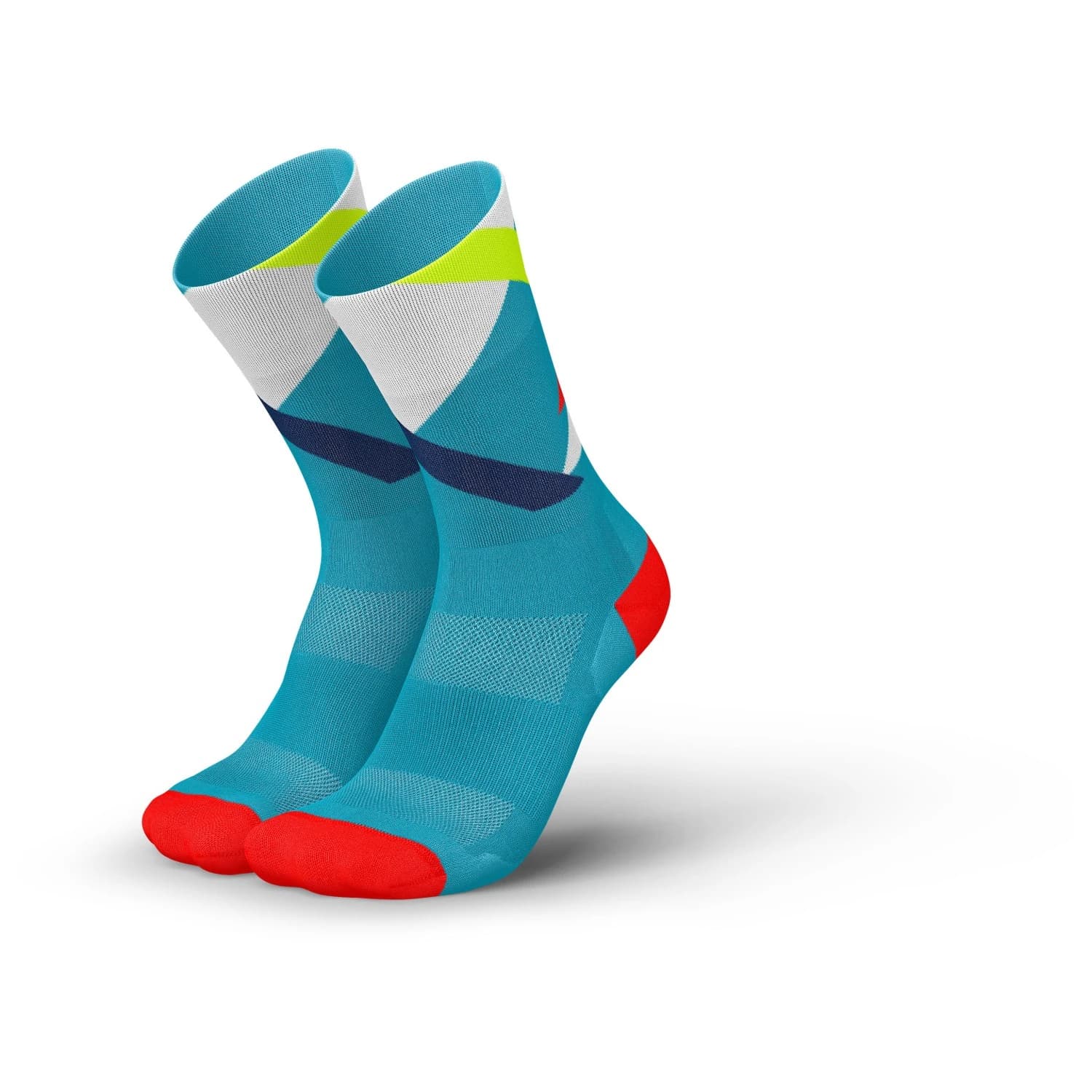 Чорапи за бягане INCYLENCE Ultralight Strikes Running socks - Blue Inferno