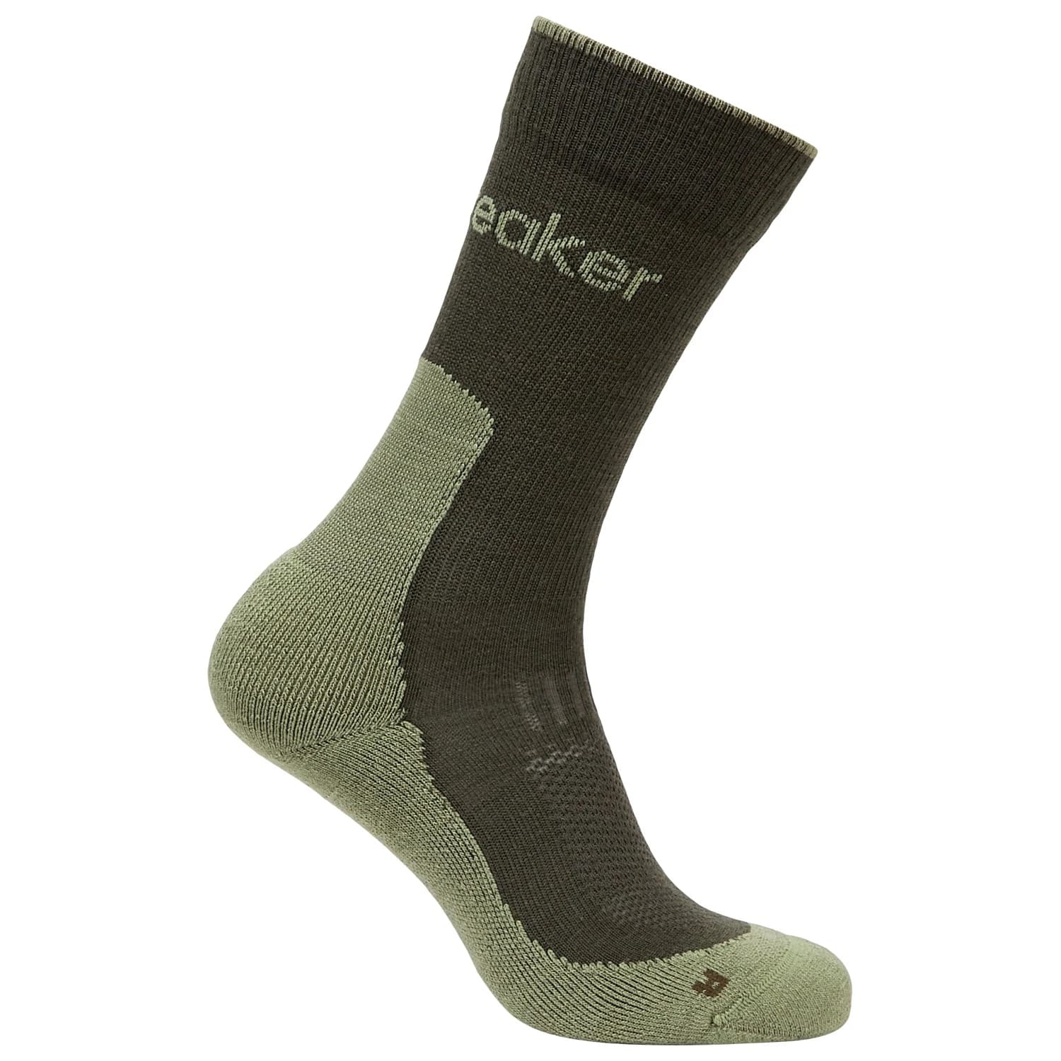 Мъжки туристически чорапи Icebreaker Merino Hike+ Light Crew Walking socks - Dark Loden / Lichen