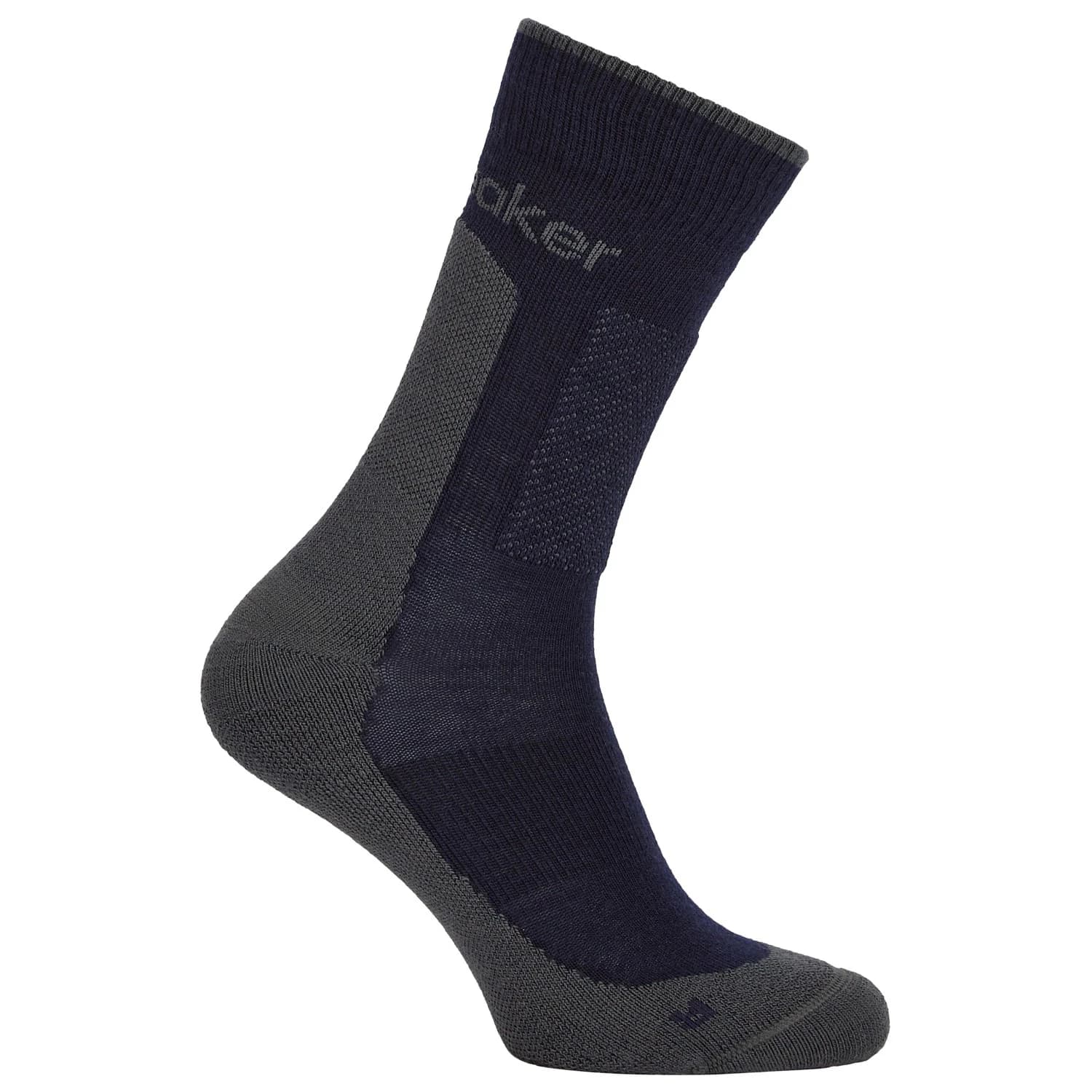 Мъжки туристически чорапи Icebreaker Merino Hike+ Medium Crew Walking socks - Midnight Navy / Obsidian