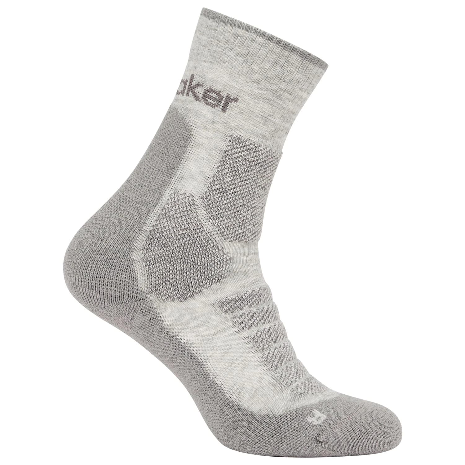 Дамски туристически чорапи Icebreaker Women's Merino Hike+ Heavy Crew Walking socks - Blizzard Heather / Alloy