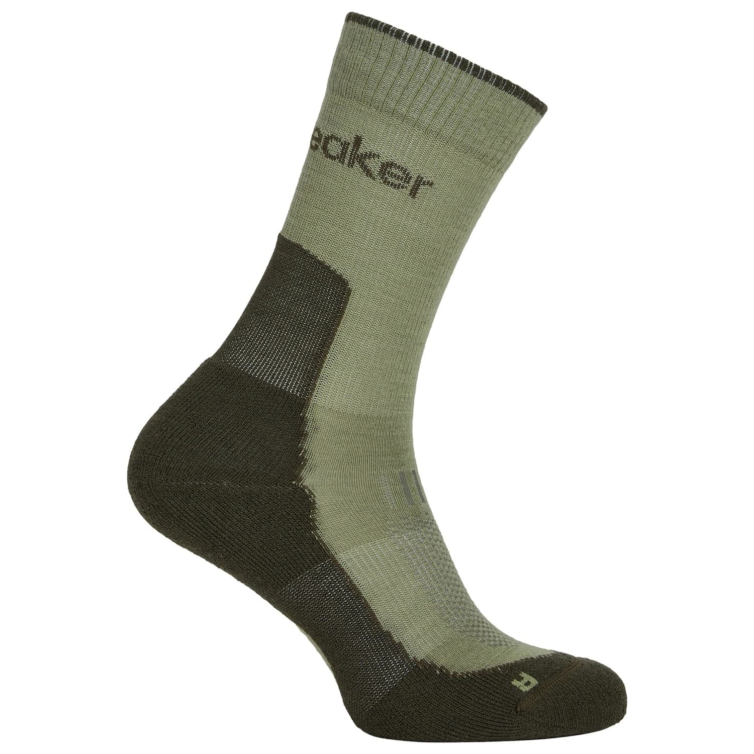 Дамски туристически чорапи Icebreaker Women's Merino Hike+ Light Crew Walking socks - Lichen / Dark Loden