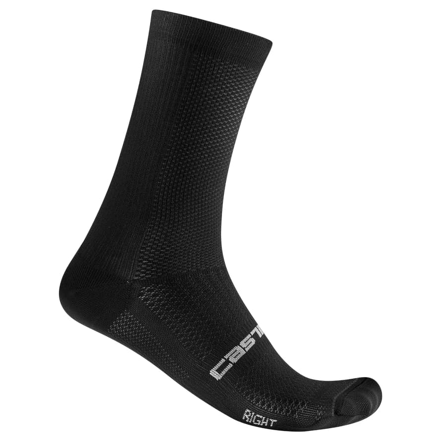 Чорапи за колоездене Castelli Espresso 18 Sock Cycling socks - Black